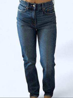 American Eagle Outfitters Women's High Rise Blue Jeans